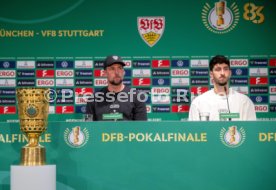 22.05.26 VfB Stuttgart Pressekonferenz DFB-Pokal Finale 2025/2026 Berlin