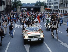 26.05.1984 VfB Stuttgart Meisterschaft 1984 Autokorso Bad Cannstatt