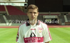 08.07.97 VfB Stuttgart Fototermin Saison 1997/1998