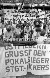 DFB-Pokal Finale 1987 Hamburger SV - Stuttgarter Kickers