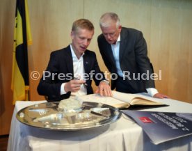 VfB Stuttgart Empfang Rathaus Meisterschaft 2. Bundesliga
