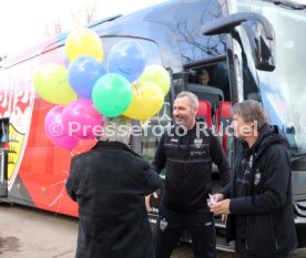 VfB Stuttgart Besuch Nachsorgeklinik Tannheim