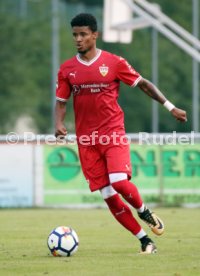VfB Stuttgart Trainingslager Neustift 2017 Testspiel VfB Stuttgart - Huddersfield Town