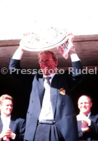 17.05.1992 VfB Stuttgart Meisterschaft Empfang im Stadion