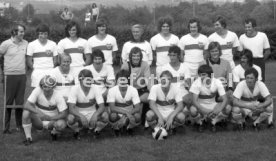 25.07.73 VfB Stuttgart Fototermin Saison 1973/1974
