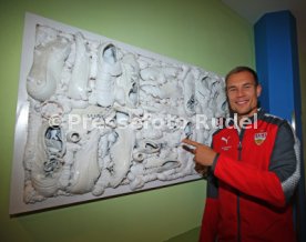 VfB Stuttgart Besuch Kindernachsorge Klinik Tannheim