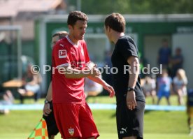 VfB Stuttgart Trainingslager Neustift 2017, Testspiel, VfB Stuttgart - Asteras Tripolis