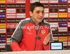 VFB Stuttgart Pressekonferenz