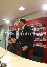 VfB Stuttgart PK Vorstellung Trainer Weinzierl