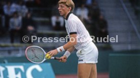 10.03.85 Tennis Davis Cup Deutschland - Spanien<