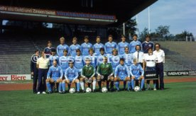 13.07.84 Karlsruher SC Fototermin 1984/1985