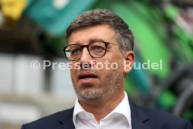 03.06.22 VfB Stuttgart Baggerbiss Umbau Mercedes-Benz Arena Haupttribüne