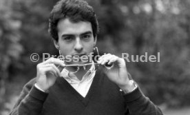 24.10.80 VfB Stuttgart Hansi M&uuml;ller Brille