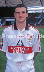 08.07.97 VfB Stuttgart Fototermin Saison 1997/1998