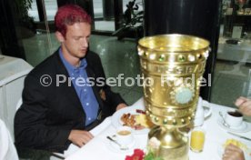 14.06.97 VfB Stuttgart Party DFB-Pokal Sieg 1997