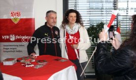 VfB Stuttgart Pressekonferenz fairplay Aktion