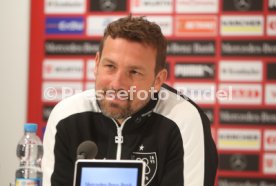 VfB Stuttgart Pressekonferenz Markus Weinzierl
