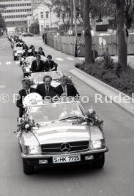 26.05.1984 VfB Stuttgart Meisterschaft 1984 Autokorso Bad Cannstatt