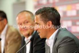 VfB Stuttgart PK Neues Stadiondach Mercedes-Benz Arena