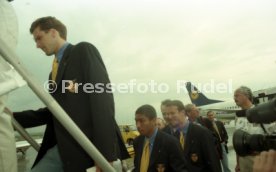 13.06.97 VfB Stuttgart Abflug Berlin DFB-Pokal Finale 1997