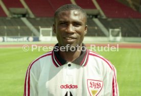 08.07.97 VfB Stuttgart Fototermin Saison 1997/1998