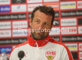 VfB Stuttgart Pressekonferenz Markus Weinzierl