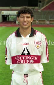 08.07.97 VfB Stuttgart Fototermin Saison 1997/1998