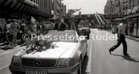 17.05.1992 VfB Stuttgart Meisterschaft Autokorso