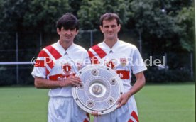 10.07.1992 VfB Stuttgart Fototermin Meisterschaft