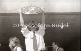 17.05.1992 VfB Stuttgart Meisterschaft Empfang im Stadion
