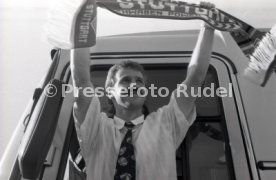 17.05.1992 VfB Stuttgart Meisterschaft Empfang im Stadion