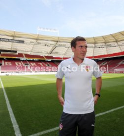 VfB Stuttgart PK Neues Stadiondach Mercedes-Benz Arena