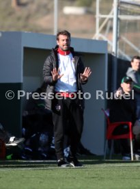 VfB Stuttgart Trainingslager La Manga 2019 Testspiel VfB Stuttgart - Cercle Br&uuml;gge