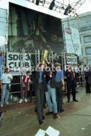 15.06.97 VfB Stuttgart Empfang am Rathaus DFB-Pokal Sieg 1997