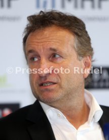 Stuttgarter Kickers Pressekonferenz