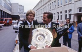 26.05.1984 VfB Stuttgart Meisterschaft 1984 Autokorso Bad Cannstatt