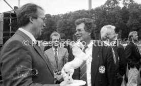 21.06.87 Stuttgarter Kickers Empfang DFB-Pokal Finale 1987