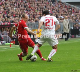 FC Bayern M&uuml;nchen-VFB Stuttgart 1:2
