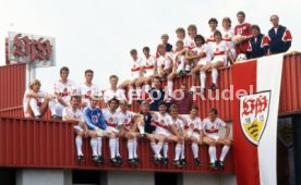 01.07.88 VfB Stuttgart Fototermin 1988/1989