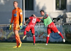 VfB Stuttgart Trainingslager Neustift 2017 Testspiel VfB Stuttgart - Huddersfield Town