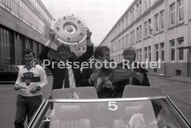 26.05.1984 VfB Stuttgart Meisterschaft 1984 Autokorso Bad Cannstatt