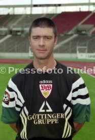08.07.97 VfB Stuttgart Fototermin Saison 1997/1998