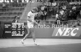 10.03.85 Tennis Davis Cup Deutschland - Spanien<