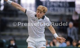 10.03.85 Tennis Davis Cup Deutschland - Spanien<