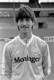 13.07.84 Karlsruher SC Fototermin 1984/1985