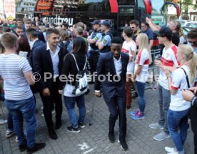 VfB Stuttgart Empfang Rathaus Meisterschaft 2. Bundesliga