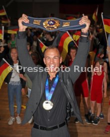 Empfang Ringer Weltmeister Frank St&auml;bler TSV Musberg