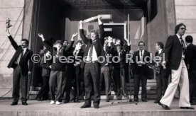 26.05.1984 VfB Stuttgart Meisterschaft 1984 Empfang Rathaus