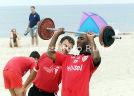 30.06.03 VfB Stuttgart Trainingslager Sylt 2003