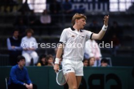 10.03.85 Tennis Davis Cup Deutschland - Spanien<